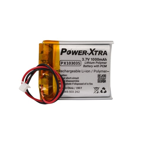 Power-Xtra CR2450 2 Pin 3V Lithium Battery (Vertical) - Power Xtra